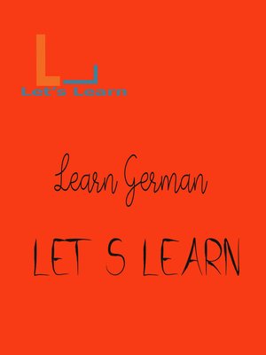 cover image of let's learn--Learn German